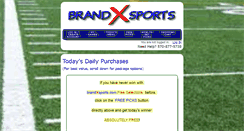 Desktop Screenshot of brandxsports.com